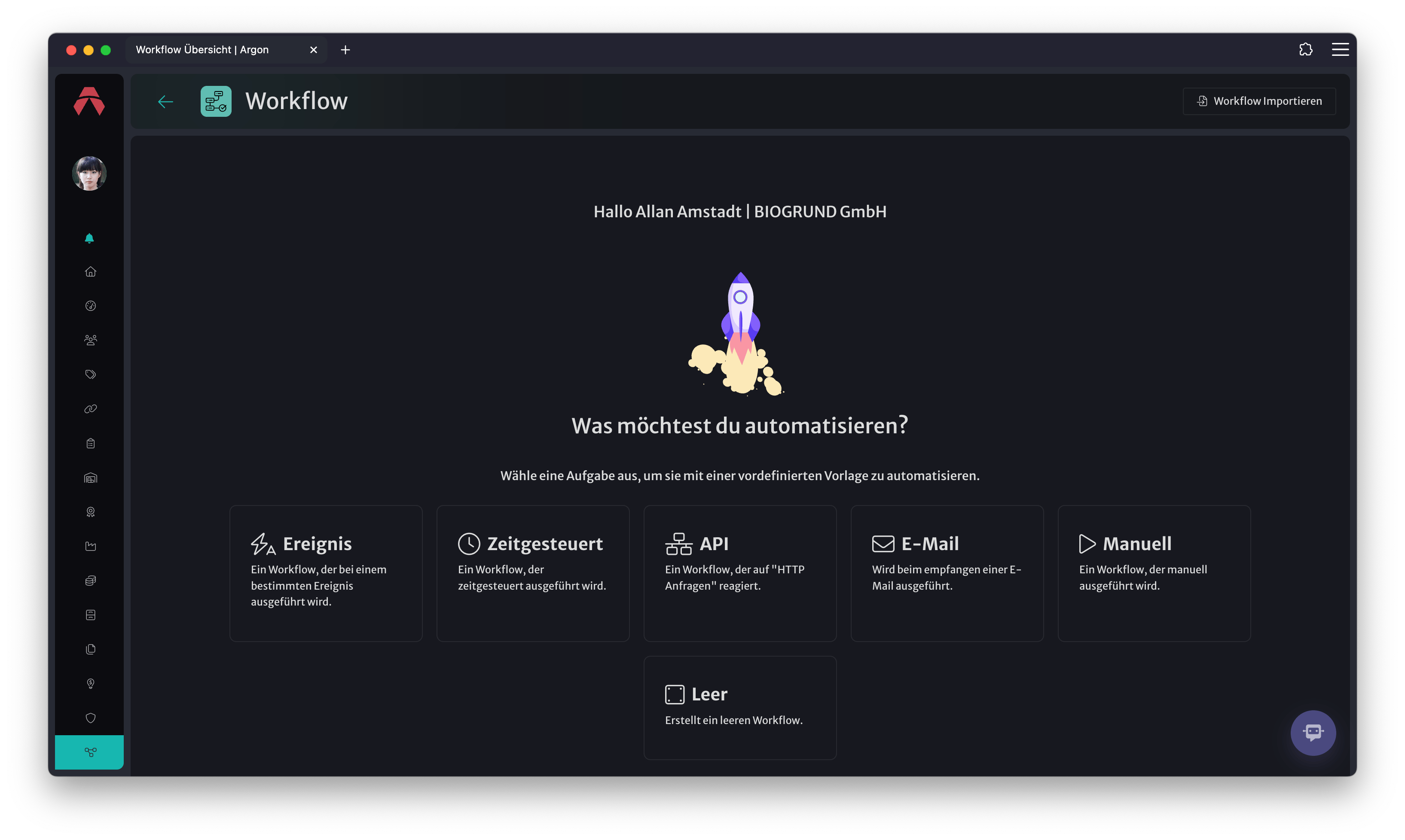 Workflow Automatisierung Optionen