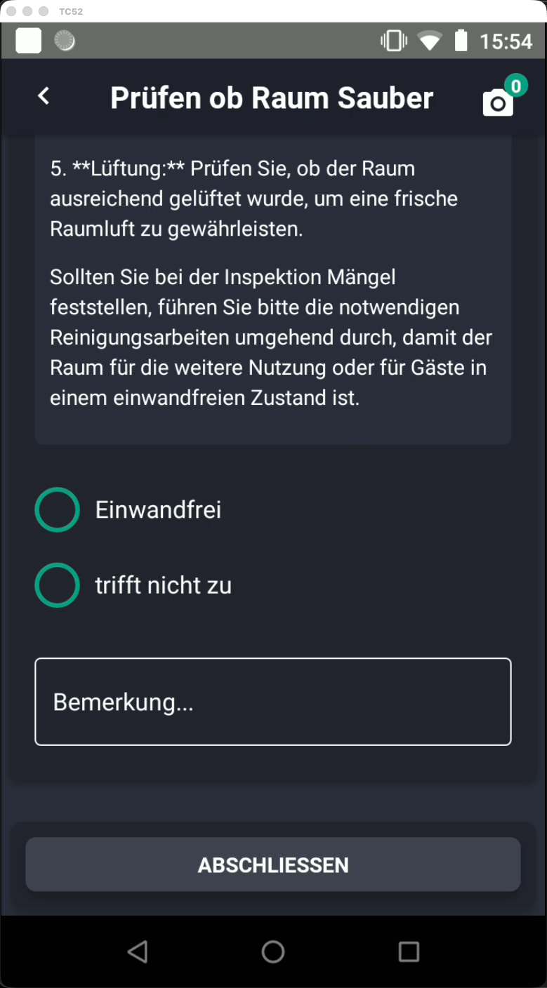 IPC Bewertung Einwandfrei