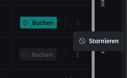Kontextmenü Transportauftrag